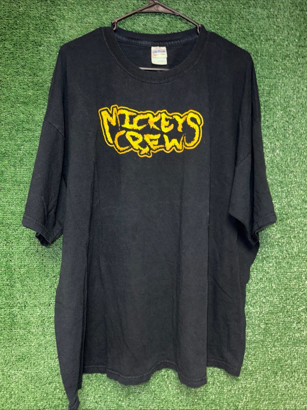 Mickeys Crew Eat Pills Black Shirt XXL Gildan tag Punk Oi!
